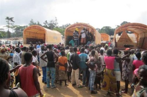 Article : 140 réfugiés ivoiriens font leur retour dans leur pays en provenance de Guinée